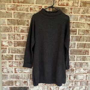 Joseph A. Dark Gray Women's Turtleneck Sweater